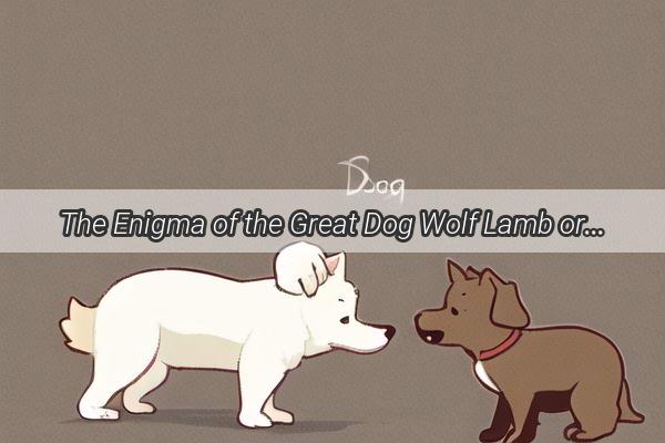 The Enigma of the Great Dog Wolf Lamb or Neither